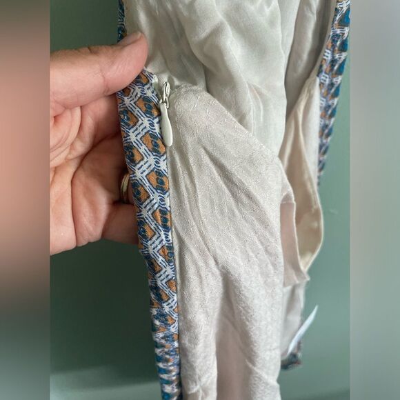 Urban Outfitters Halter Mini Catalina Dress Boho Festival Summer Vacation Sz XS - Picture 6 of 9